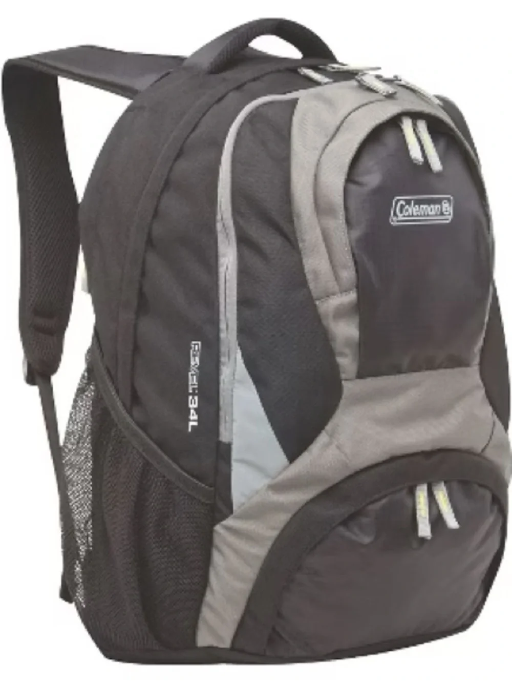 Coleman Revel 34L Black and Gray Everyday Backpack